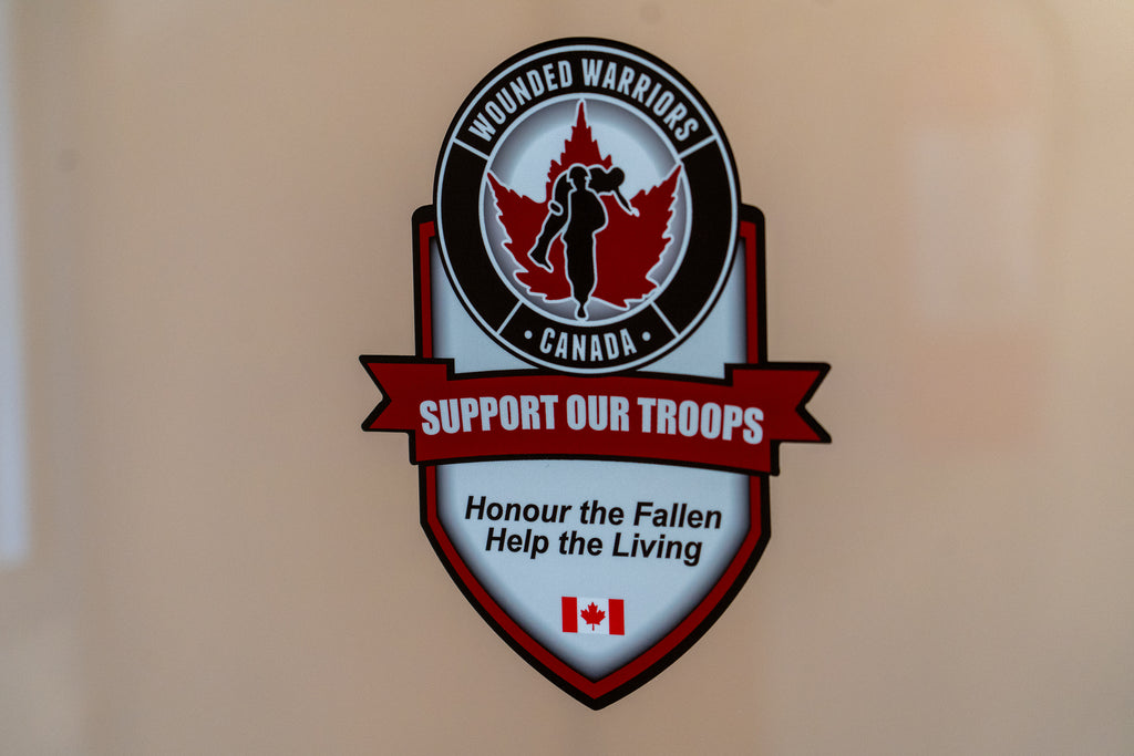 'Support Our Troops' Decal Wounded Warriors Canada