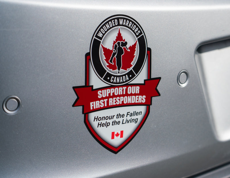 First Responders Support Decal