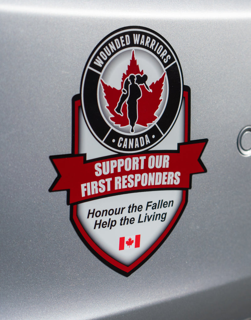 First Responders Support Decal